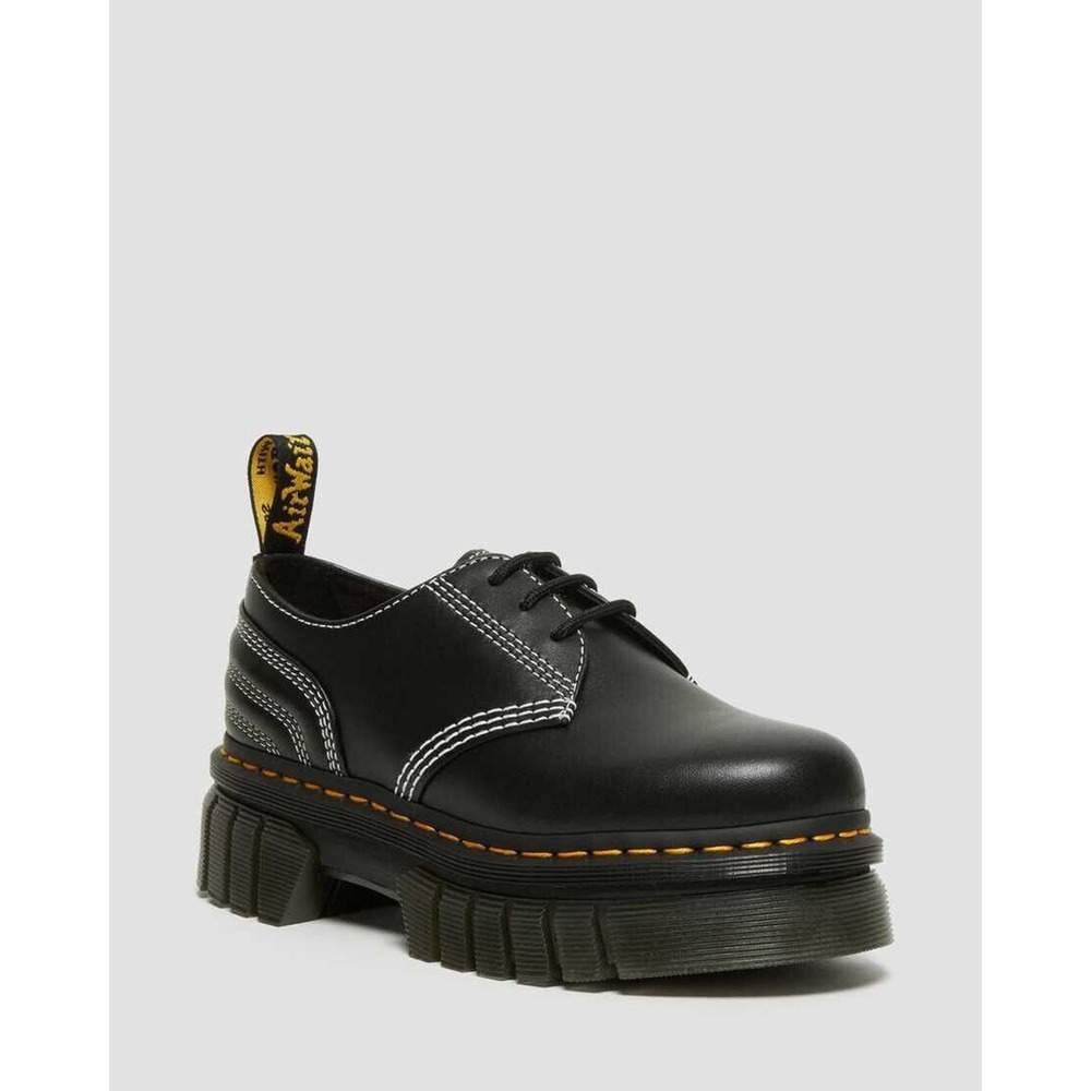 New- Doc Martens Audrick Platform Oxford stitch leather shoes womens size 10